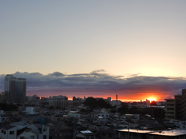 おはよー、爽やかな朝だねー。東京・練馬より～