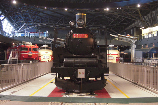 大宮の鉄道博物館。