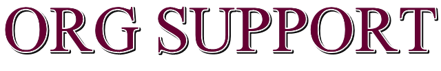 ORG SUPPORT