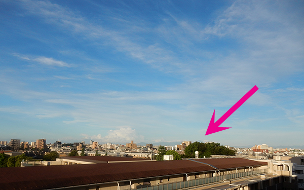 またまたおはよー。今朝は富士山もよく見えます。東京・練馬より～